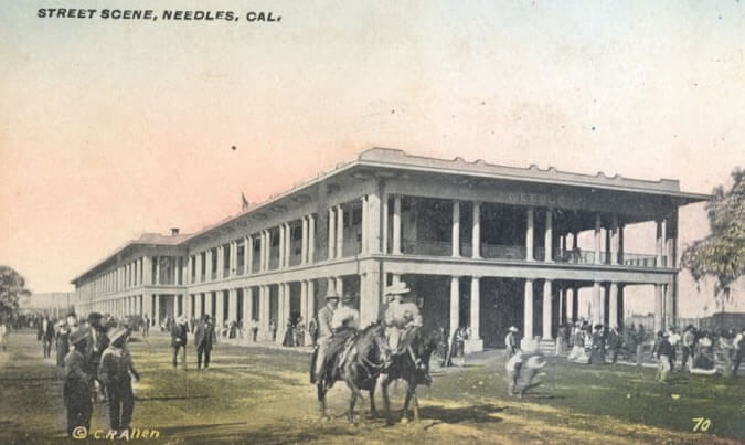 Needles Historic Train Depot El Garces Harvey House Spectra Needles 1