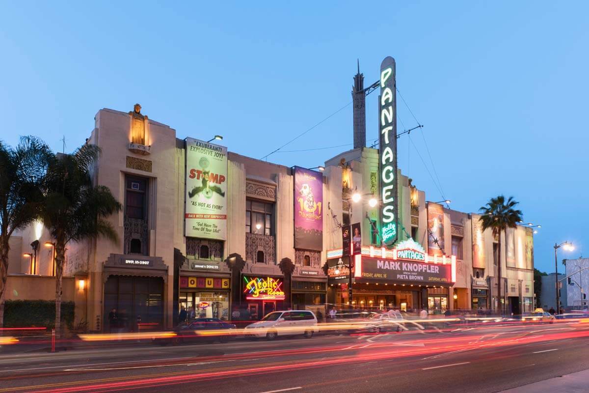 Pantages Theater, Hollywood, Los Angeles Spectra Company