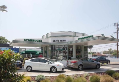 Starbucks/Gilmore Gas Station